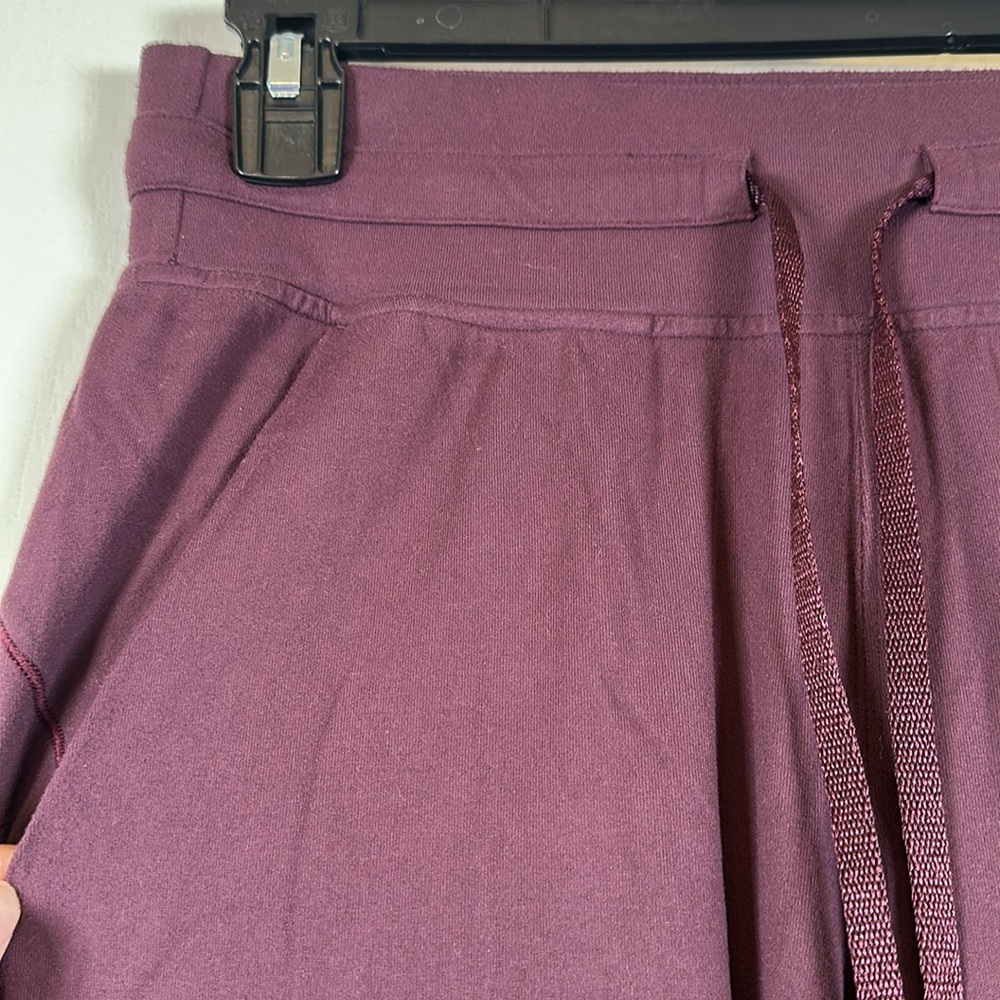 Lululemon Ready to Rulu High-Rise Joggers Athletic Cassis Red Size 6 EUC #2728 - Picture 4 of 9